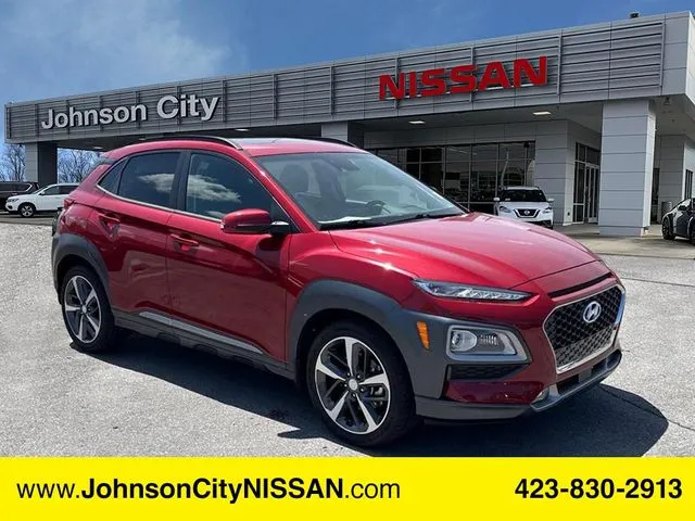 Red 2021 Hyundai Kona Ultimate for sale in Johnson City, TN