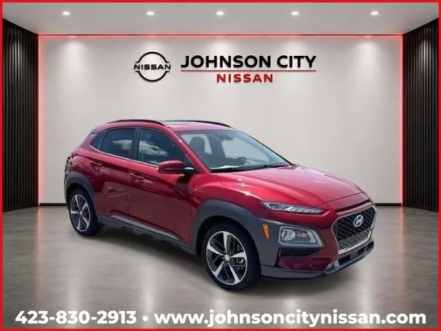 Red 2021 Hyundai Kona Ultimate for sale in Johnson City, TN