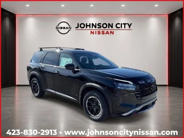 Black 2026 Nissan Pathfinder Rock Creek for sale in Johnson City, TN