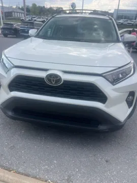 White 2021 Toyota RAV4 XLE Premium for sale in Johnson City, TN
