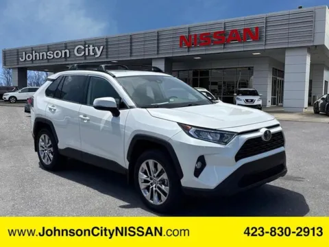 White 2021 Toyota RAV4 XLE Premium for sale in Johnson City, TN