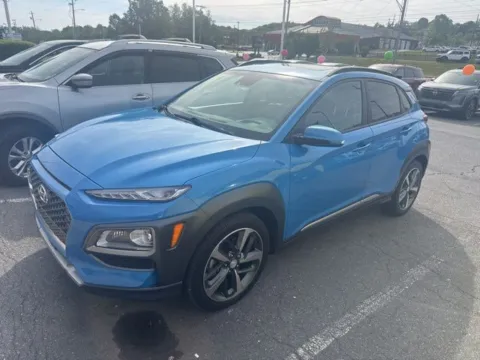 Blue 2021 Hyundai Kona Ultimate for sale in Johnson City, TN