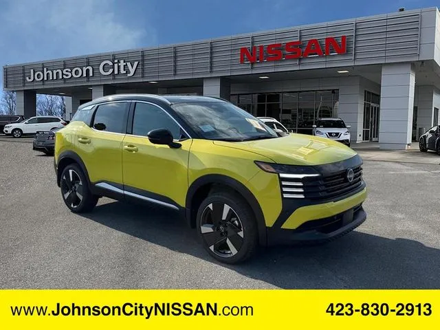 Yellow 2026 Nissan Kicks SR for sale in Johnson City, TN