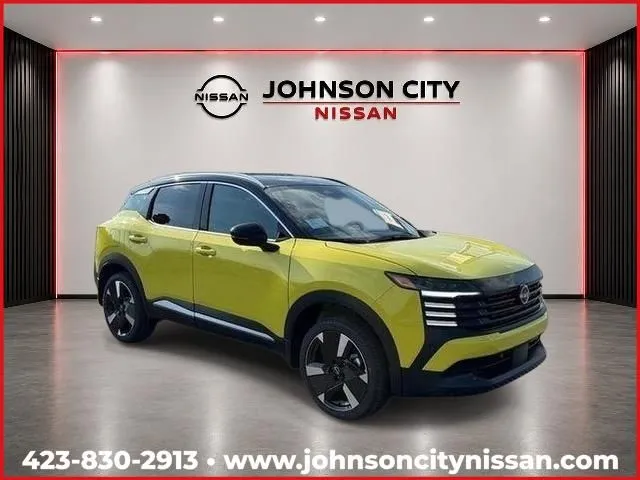 Yellow 2026 Nissan Kicks SR for sale in Johnson City, TN