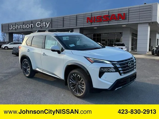 White 2026 Nissan Rogue Platinum for sale in Johnson City, TN