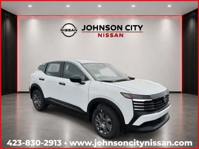 White 2026 Nissan Kicks S for sale in Johnson City, TN