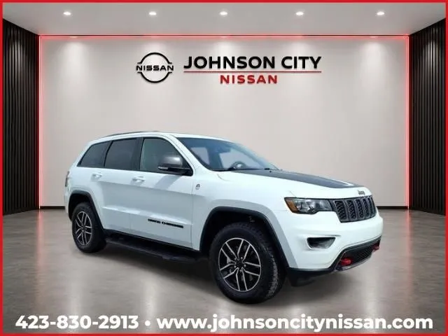 White 2021 Jeep Grand Cherokee Trailhawk for sale in Johnson City, TN