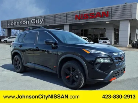 Black 2025 Nissan Rogue Rock Creek for sale in Johnson City, TN