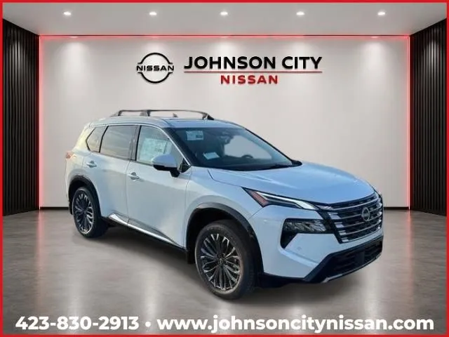 White 2026 Nissan Rogue Platinum for sale in Johnson City, TN