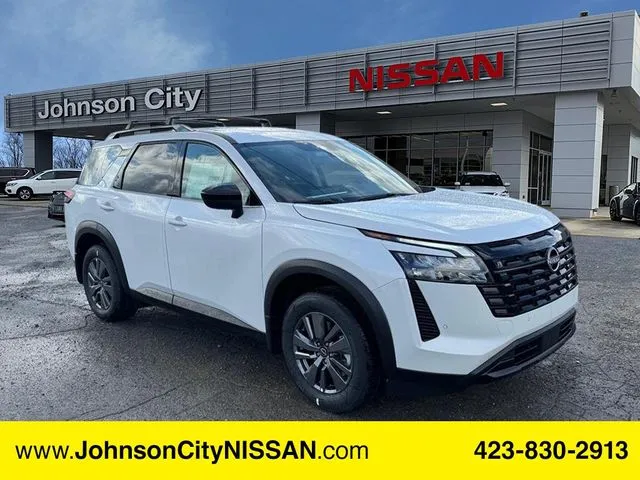 White 2026 Nissan Pathfinder SV for sale in Johnson City, TN