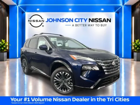 Blue 2026 Nissan Rogue Platinum for sale in Johnson City, TN