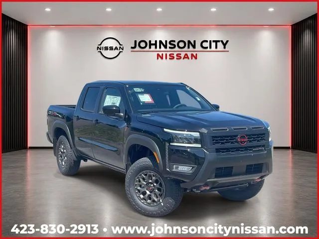 Black 2026 Nissan Frontier PRO-4X for sale in Johnson City, TN