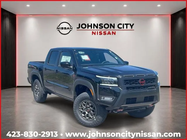 Black 2026 Nissan Frontier PRO-4X for sale in Johnson City, TN