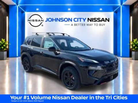 Black 2026 Nissan Rogue Rock Creek for sale in Johnson City, TN