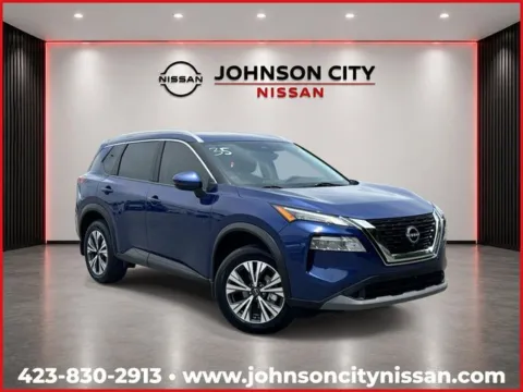 Blue 2022 Nissan Rogue SV for sale in Johnson City, TN