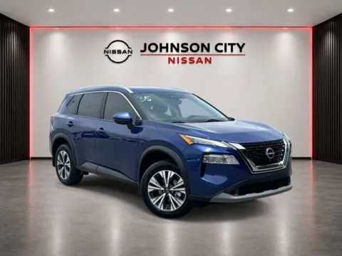 Blue 2022 Nissan Rogue SV for sale in Johnson City, TN