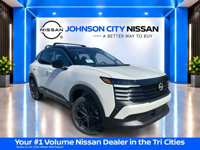 White 2026 Nissan Kicks SR for sale in Johnson City, TN