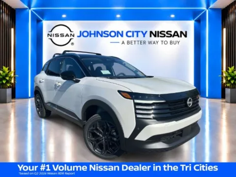 White 2026 Nissan Kicks SR for sale in Johnson City, TN