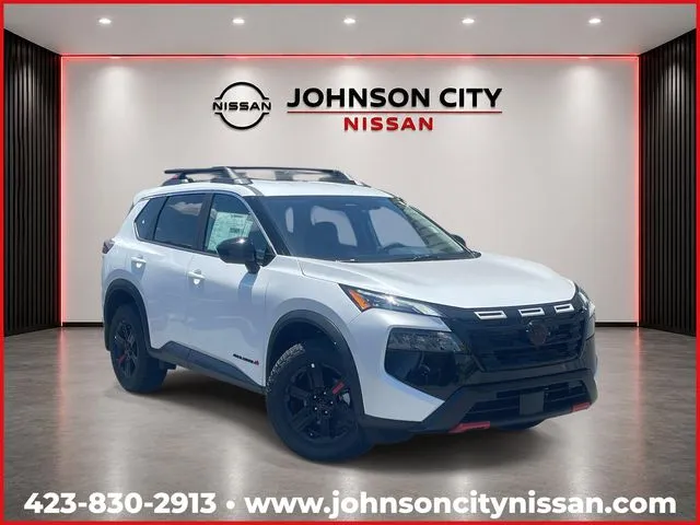 White 2026 Nissan Rogue Rock Creek for sale in Johnson City, TN