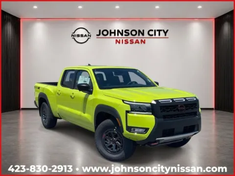 Yellow 2026 Nissan Frontier PRO-4X for sale in Johnson City, TN