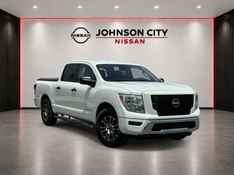 White 2023 Nissan Titan SV for sale in Johnson City, TN