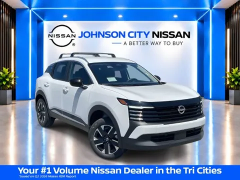 White 2026 Nissan Kicks SV for sale in Johnson City, TN