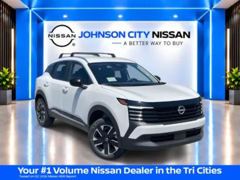 White 2026 Nissan Kicks SV for sale in Johnson City, TN