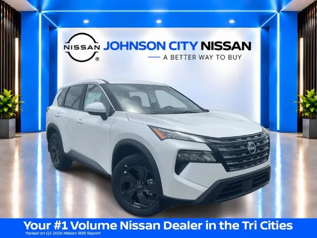 White 2026 Nissan Rogue SV for sale in Johnson City, TN