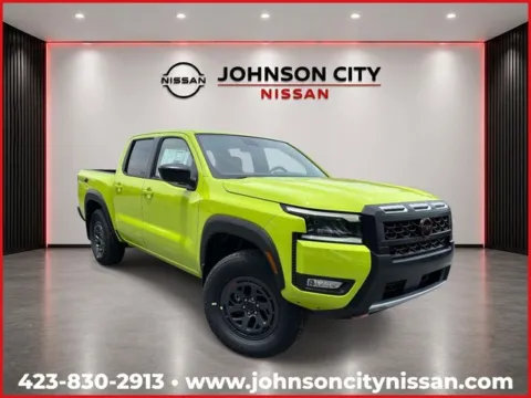 Yellow 2026 Nissan Frontier PRO-4X for sale in Johnson City, TN