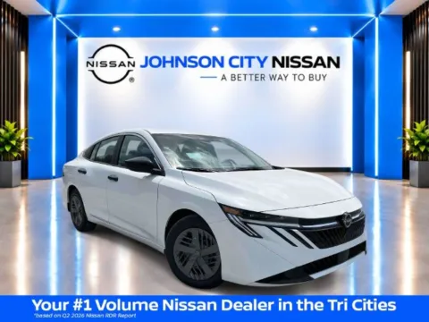 White 2026 Nissan Sentra S for sale in Johnson City, TN