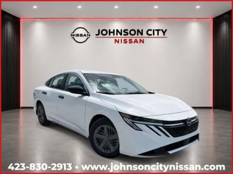 White 2026 Nissan Sentra S for sale in Johnson City, TN