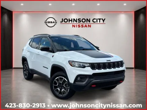 White 2025 Jeep Compass Trailhawk for sale in Johnson City, TN