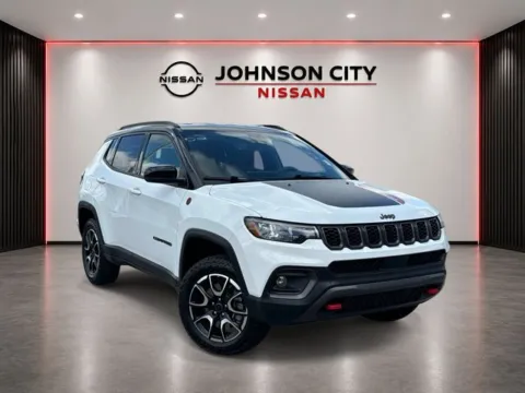 White 2025 Jeep Compass Trailhawk for sale in Johnson City, TN
