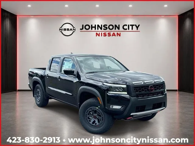 Black 2026 Nissan Frontier PRO-4X for sale in Johnson City, TN