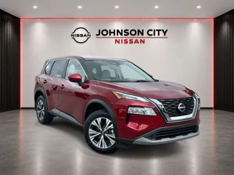 Red 2023 Nissan Rogue SV for sale in Johnson City, TN
