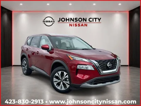 Red 2023 Nissan Rogue SV for sale in Johnson City, TN