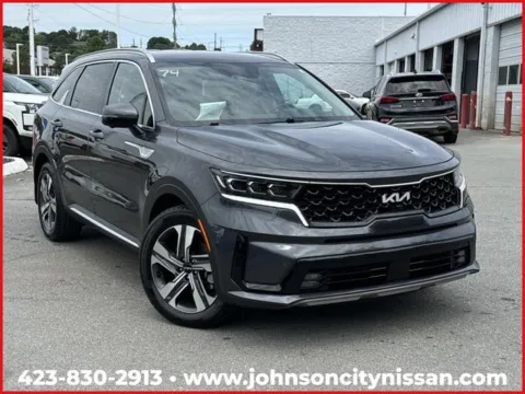 Gray 2023 Kia Sorento Hybrid SX Prestige for sale in Johnson City, TN