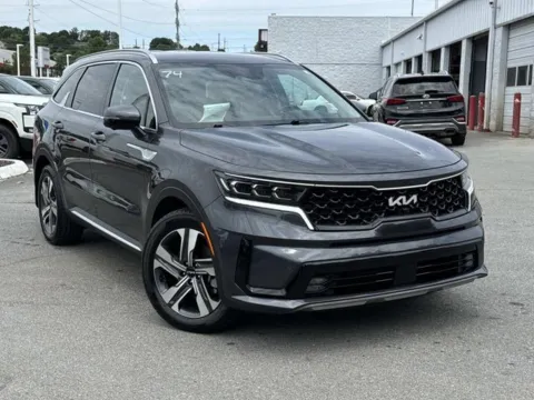 Gray 2023 Kia Sorento Hybrid SX Prestige for sale in Johnson City, TN