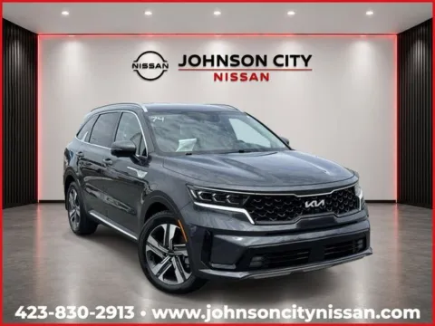Gray 2023 Kia Sorento Hybrid SX Prestige for sale in Johnson City, TN