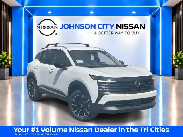 White 2026 Nissan Kicks SV for sale in Johnson City, TN