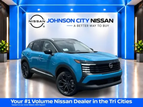 Blue 2026 Nissan Kicks SR for sale in Johnson City, TN