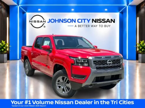 Red 2026 Nissan Frontier SV for sale in Johnson City, TN