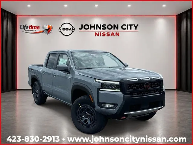 Gray 2026 Nissan Frontier PRO-4X for sale in Johnson City, TN