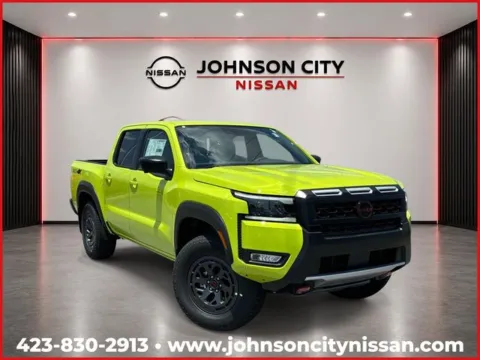 Yellow 2026 Nissan Frontier PRO-4X for sale in Johnson City, TN