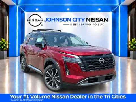 Black 2026 Nissan Pathfinder Platinum for sale in Johnson City, TN