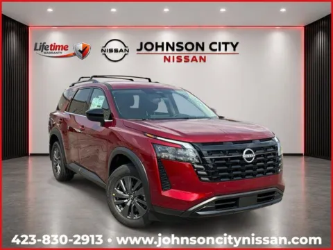 Red 2026 Nissan Pathfinder SV for sale in Johnson City, TN