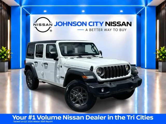 White 2025 Jeep Wrangler Sport S for sale in Johnson City, TN