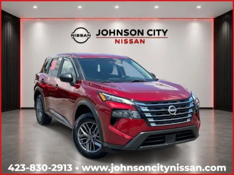 Red 2024 Nissan Rogue S for sale in Johnson City, TN