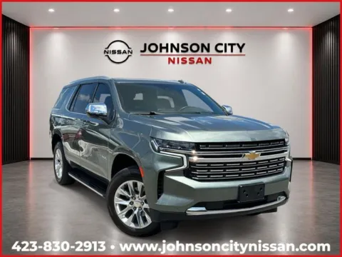 Silver 2023 Chevrolet Tahoe Premier for sale in Johnson City, TN