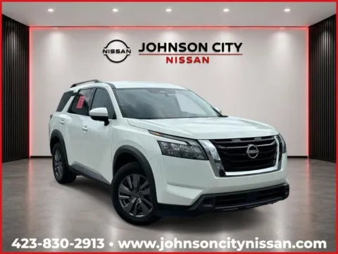 White 2025 Nissan Pathfinder SV for sale in Johnson City, TN